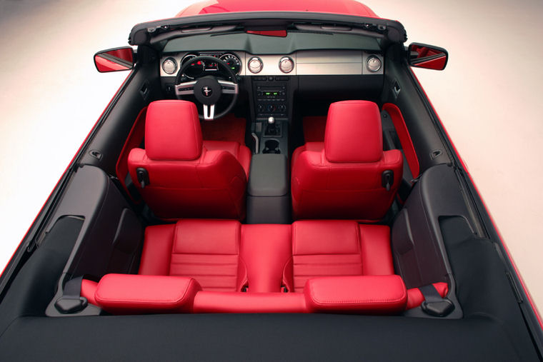 2007 Ford Mustang Gt Convertible Interior Picture Pic