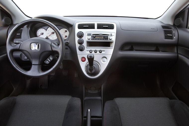 2004 Honda Civic Si Hatchback Cockpit Picture Pic Image