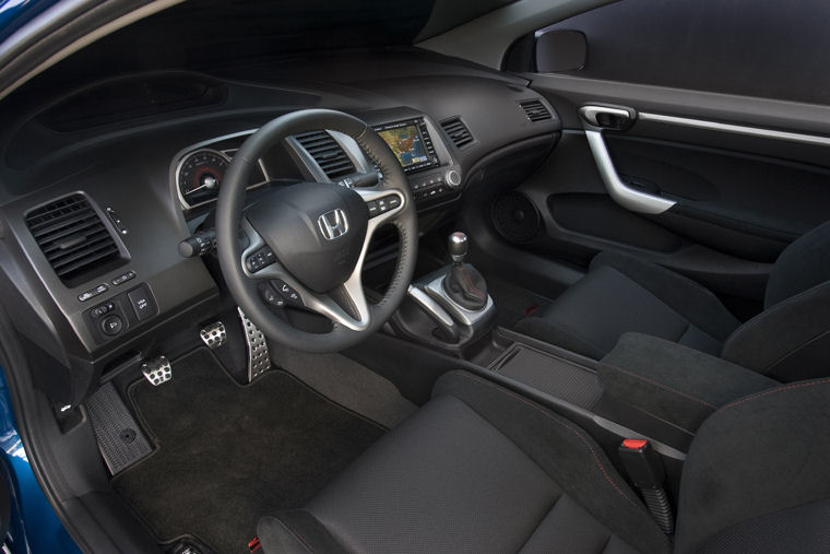 2009 Honda Civic Si Coupe Interior Picture Pic Image