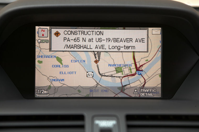 2008 Acura MDX Navigation Screen Picture