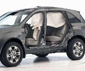2009 Acura MDX IIHS Side Impact Crash Test Picture
