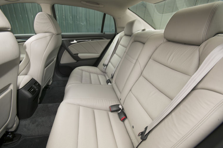 2007 Acura TL Type-S Rear Seats Picture