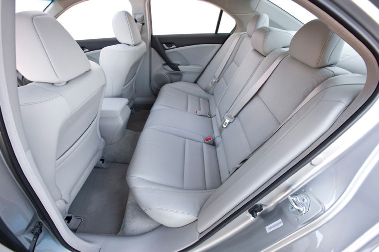 2009 Acura TSX Rear Seats Picture