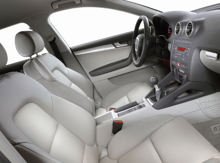 2008 Audi A3 2.0T Front Seats Picture