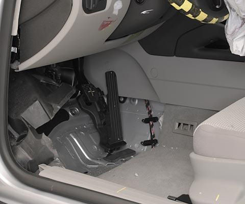 2008 Audi A3 IIHS Frontal Impact Crash Test Picture