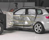 2008 Audi A3 IIHS Side Impact Crash Test Picture