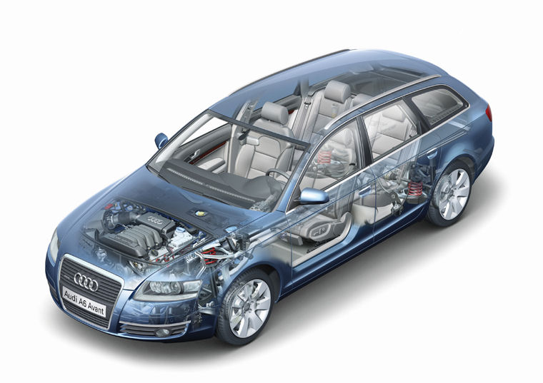 2006 Audi A6 Avant Drivetrain Picture