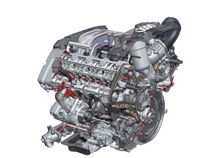 2006 Audi A6 3.2l 6-cylinder Engine Picture