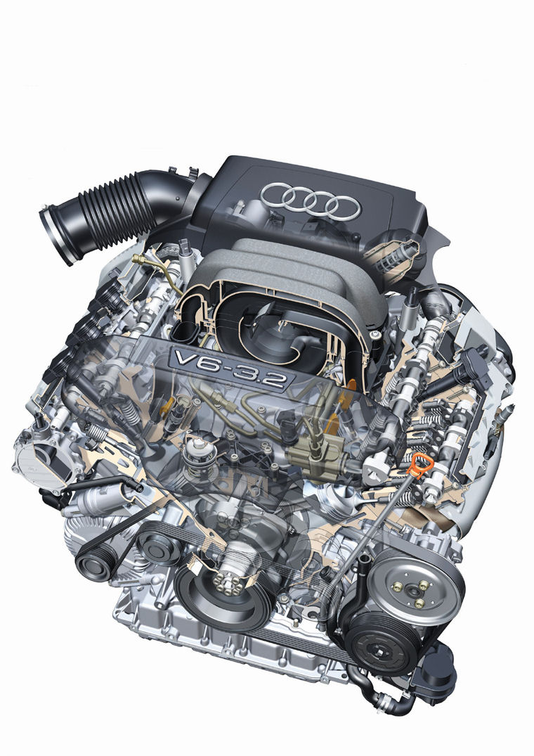 2006 Audi A6 3.2l 6-cylinder Engine Picture