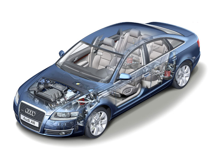 2008 Audi A6 Technology Picture