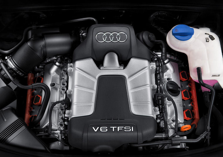 2009 Audi A6 Sedan quattro 3.0L V6 supercharged Engine Picture