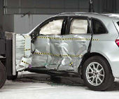 2009 Audi Q5 IIHS Side Impact Crash Test Picture