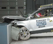 2008 Audi Q7 IIHS Frontal Impact Crash Test Picture