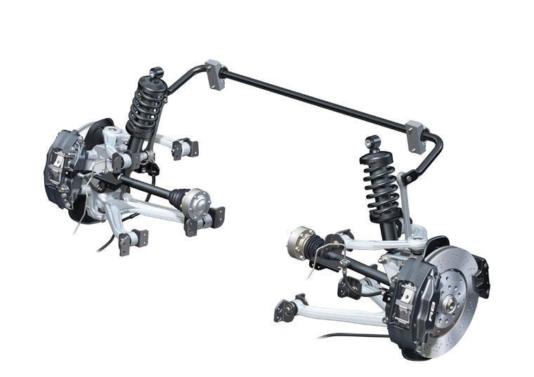 2008 Audi R8 Rear Suspension Picture