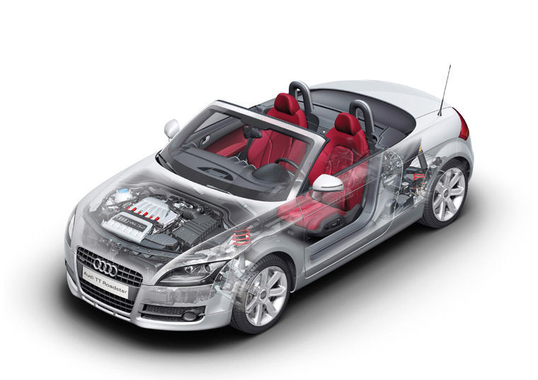 2010 Audi TT Roadster Technology Picture