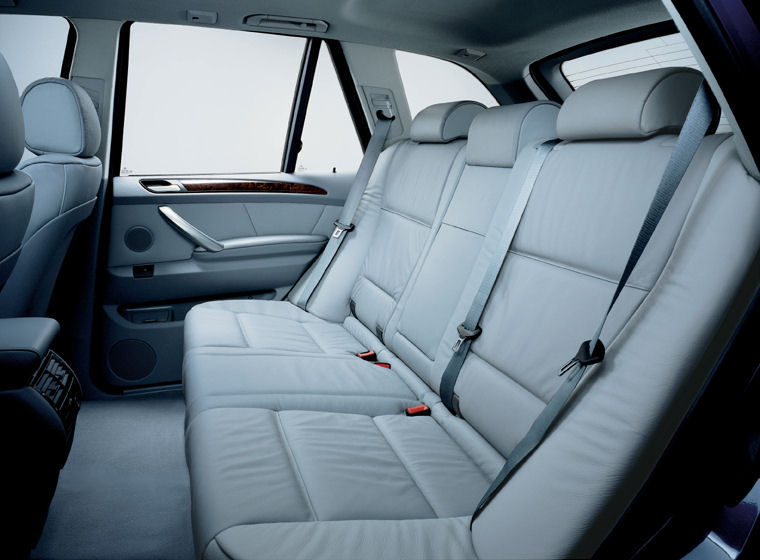 2003 BMW X5 Rear Seats Picture