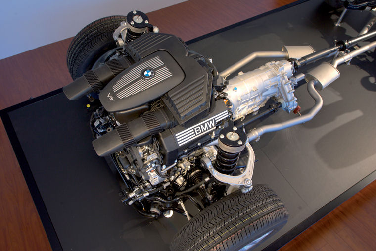 2009 BMW X5 xDrive48i 4.8L V8 Drivetrain Picture