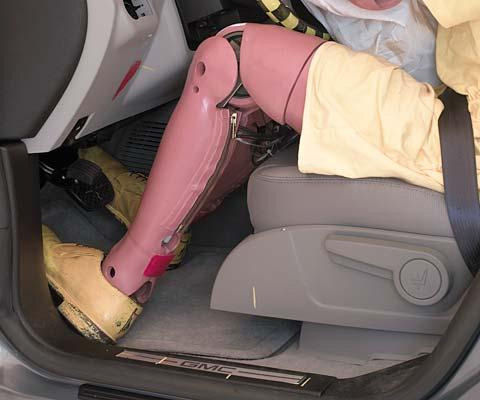 2008 Buick Enclave IIHS Frontal Impact Crash Test Picture