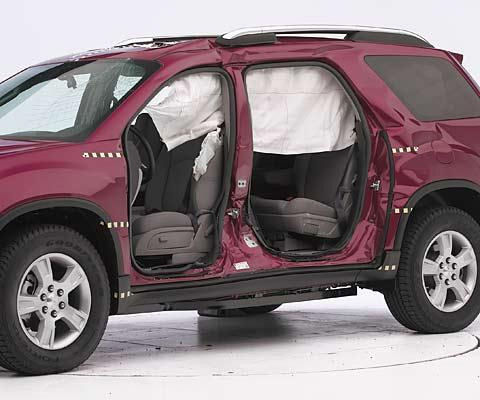 2008 Buick Enclave IIHS Side Impact Crash Test Picture