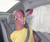 2009 Buick Lucerne IIHS Side Impact Crash Test Picture