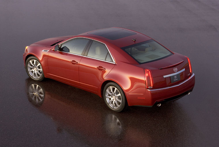 2008 Cadillac CTS Rear Spoiler Picture