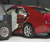 2008 Cadillac CTS IIHS Side Impact Crash Test Picture