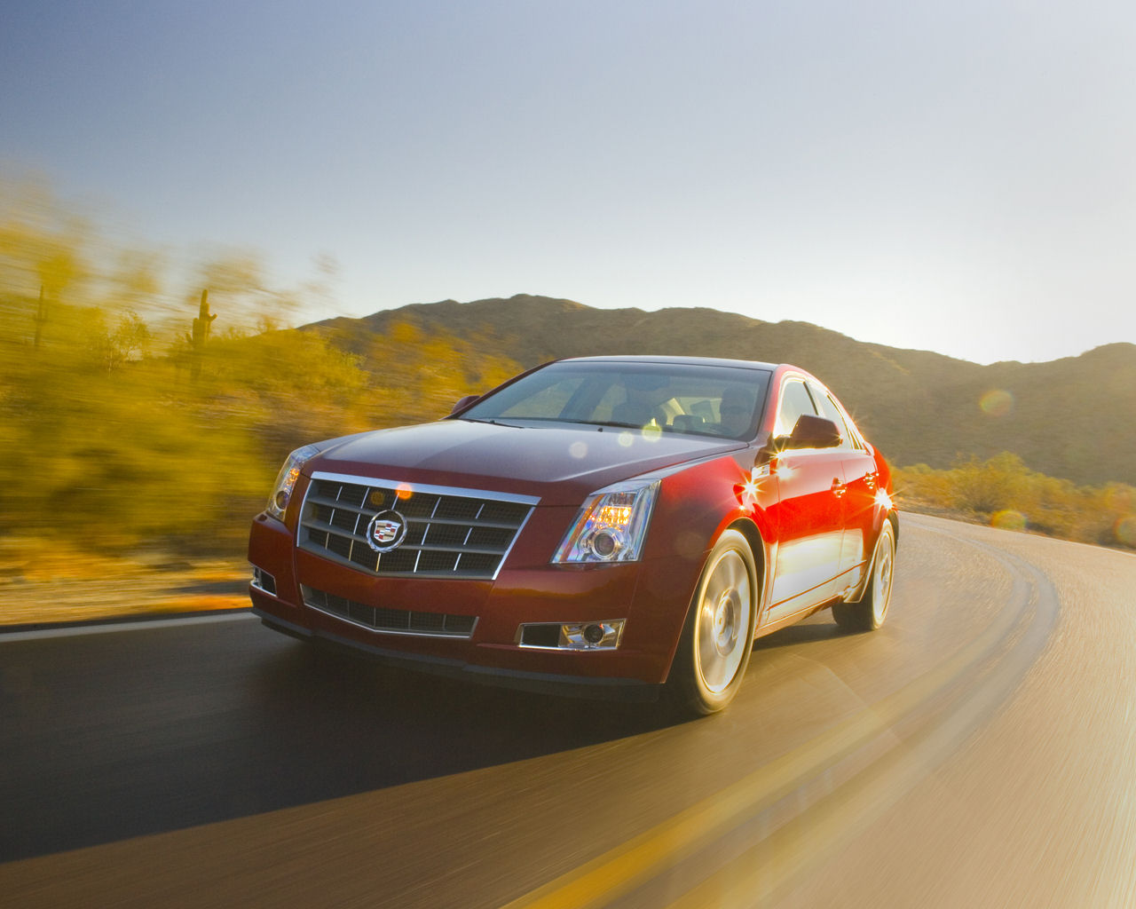 Cadillac CTS Desktop Wallpaper