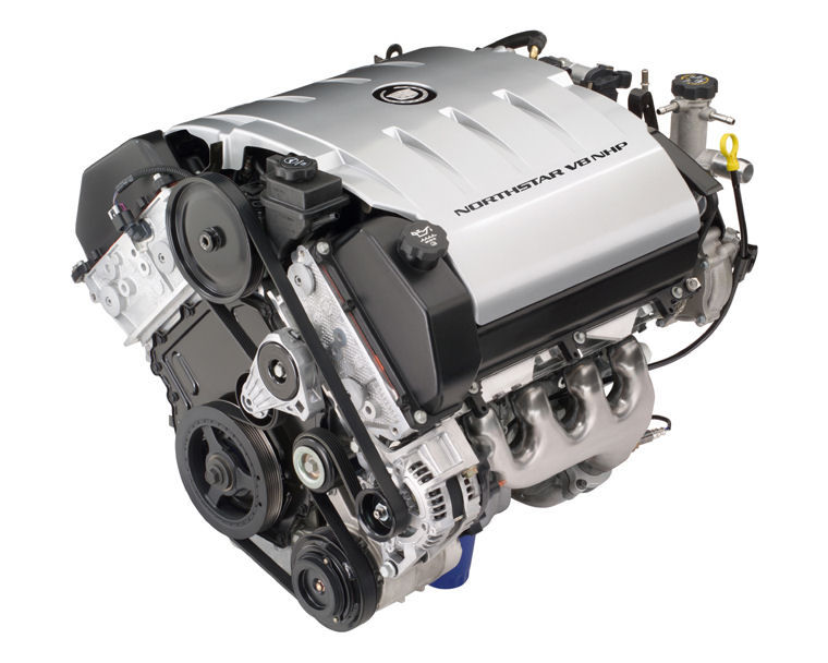 2008 Cadillac DTS L37 4.6L V8 Northstar Engine Picture