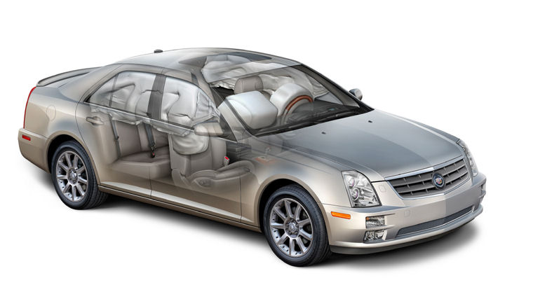 2005 Cadillac STS Airbags Picture