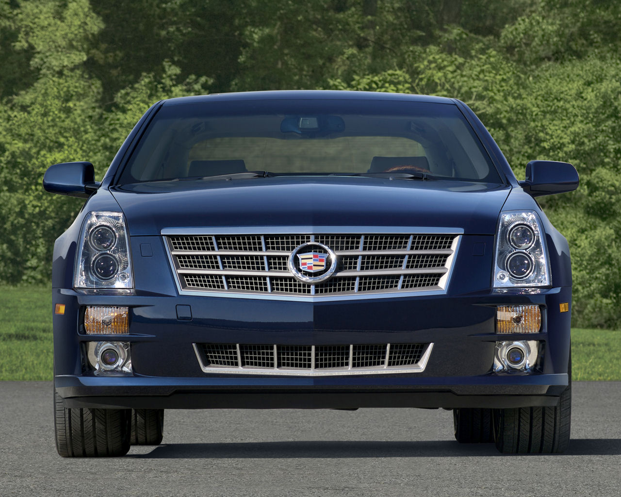 Cadillac STS Desktop Wallpaper