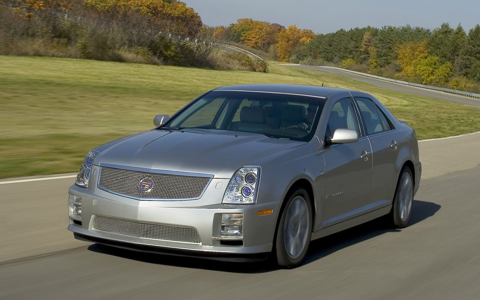 Cadillac STS Desktop Wallpaper