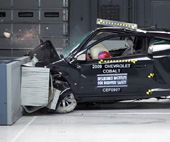 2008 Chevrolet Cobalt IIHS Frontal Impact Crash Test Picture