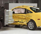 2010 Chevrolet Cobalt IIHS Side Impact Crash Test Picture