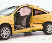 2010 Chevrolet Cobalt IIHS Side Impact Crash Test Picture