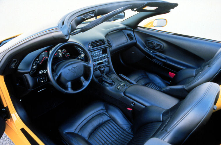 2002 Chevrolet Corvette Convertible Interior Picture