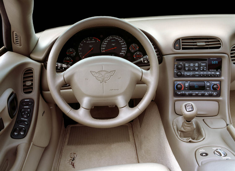 2004 Chevrolet Corvette 50th Anniversary Edition Cockpit Picture