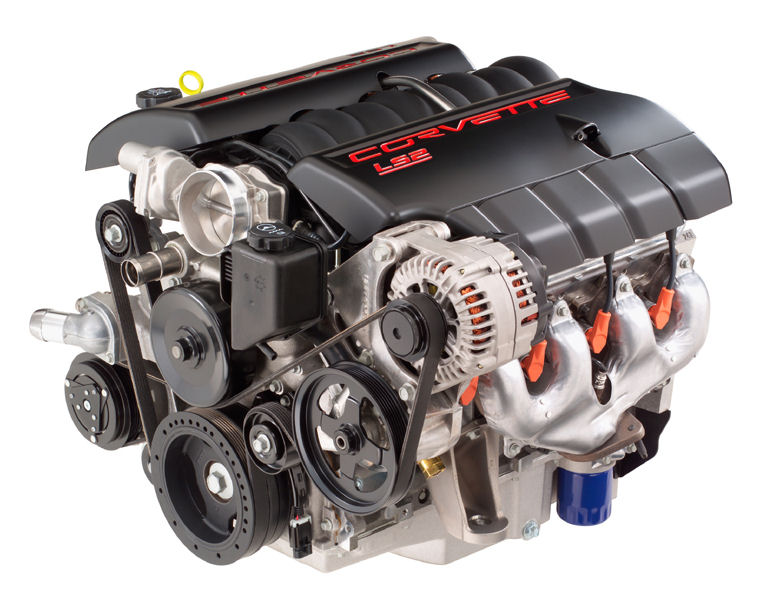 2005 Chevrolet Corvette 6.0L V8 LS2 Engine Picture