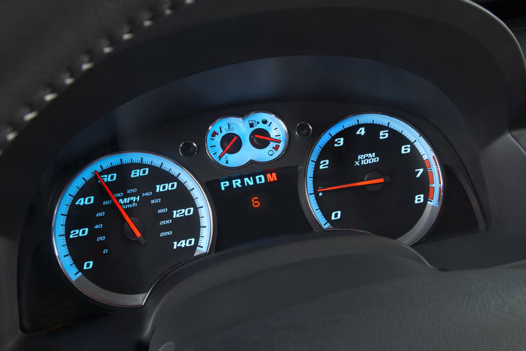 2008 Chevrolet Equinox Sport Gauges Picture