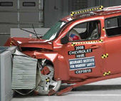 2008 Chevrolet HHR IIHS Frontal Impact Crash Test Picture