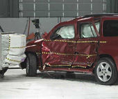 2008 Chevrolet HHR IIHS Side Impact Crash Test Picture