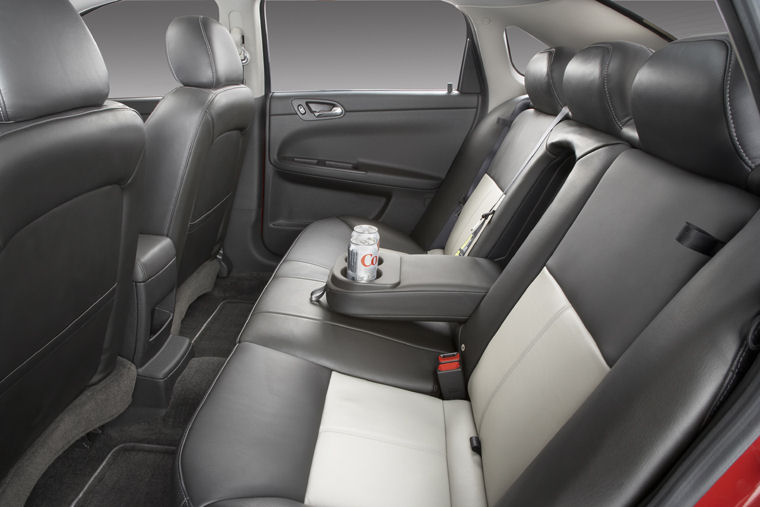 2008 Chevrolet Impala LT 50th Anniversary Rear Seats Picture