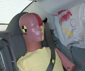 2011 Chrysler 200 IIHS Side Impact Crash Test Picture