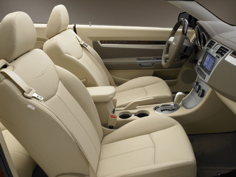 2009 Chrysler Sebring Limited Convertible Front Seats Picture