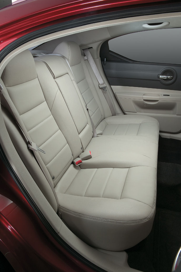 2008 Dodge Charger Rear Seats Picture