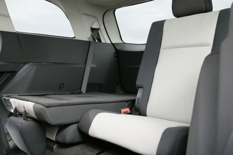 2009 Dodge Journey Rear Seats Folded Picture