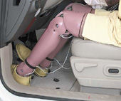 2007 Ford Edge IIHS Frontal Impact Crash Test Picture