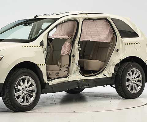 2008 Ford Edge IIHS Side Impact Crash Test Picture