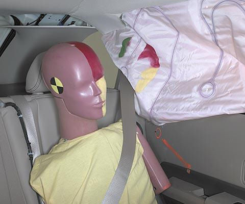 2008 Ford Edge IIHS Side Impact Crash Test Picture