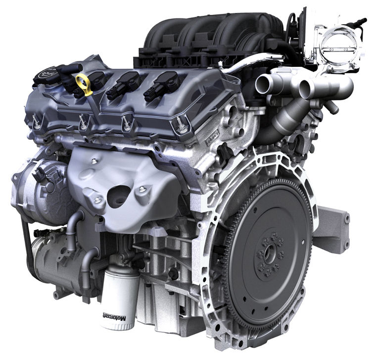 2009 Ford Edge 3.5l V6 Engine Picture