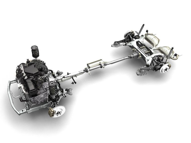 2009 Ford Edge Drivetrain Picture